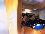 German skinny amateur milf make creampie sexdate in car