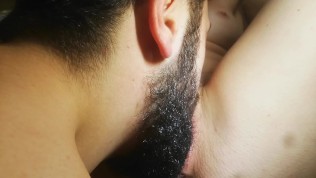 I lick a french girl’s wet pussy juice while she is moaning loudly