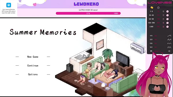 VTuber LewdNeko Plays Summer Memories Part 1