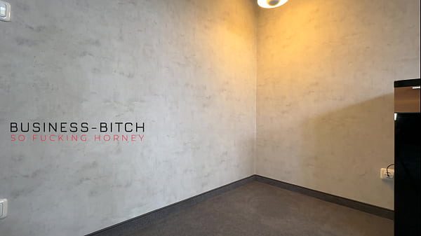 hot office secretary in stockings and high heels and boss have passionate lunch break sex on the wall creampie – business-bitch